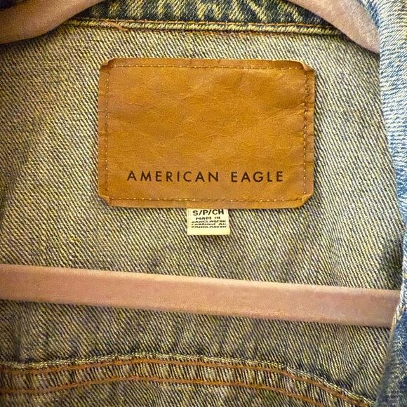 American Eagle Light Blue Denim Jacket - Picture 2 of 3